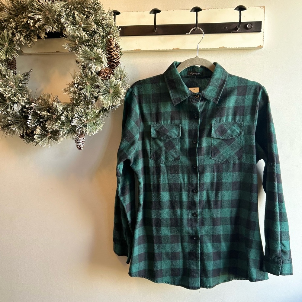 Oyamiki - Plaid Flannel Shirt